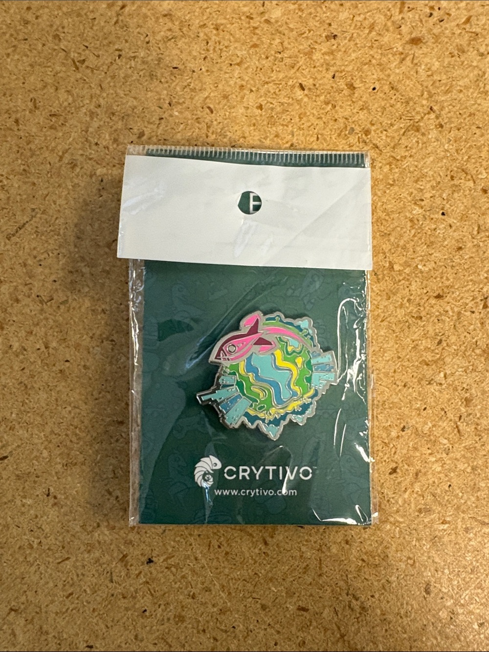Crytivo limited edition pin spaceship! New
